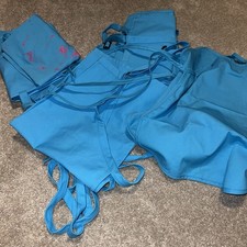Daystar Apparel Blue Aprons Bulk Pack 11 Adult 3 Kids Daystar Apparel Blue Aprons Bulk Pack 11 Adult 3 Kids