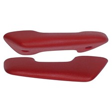 1960-66 Arm Rest Pads Lh Rh Standard Std Fairlane F100 Falcon Red New