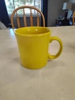 Fiestaware D Handle Coffee Mug Yellow Fiesta HLC USA  Contemporary Round
