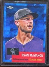 Ryan McMahon 2022 Topps Chrome Platinum Blue Atomic Refractor #86 (90/100)