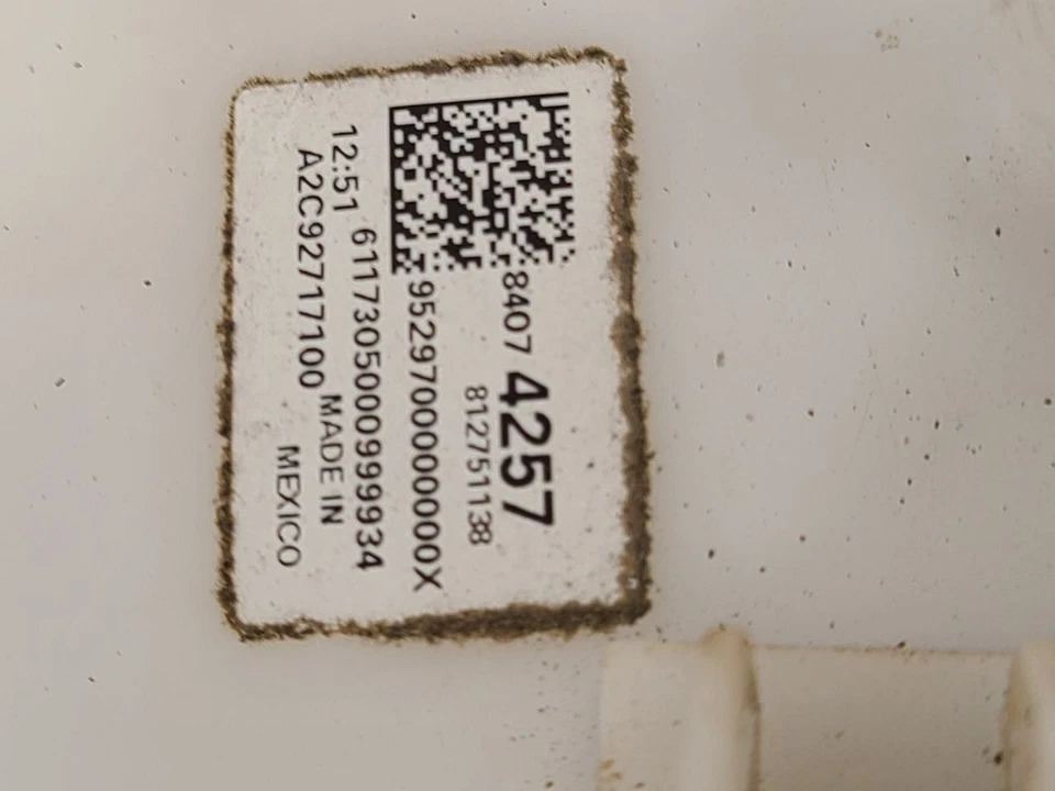 2017-2019 GMC ACADIA Fuel Pump Tank Mounted Pump Assembly FWD - Изображение 3 из 4