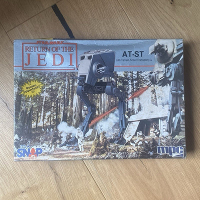 MPC Star Wars Episode VI Return of the Jedi AT-ST Snap Modellbausatz 1984