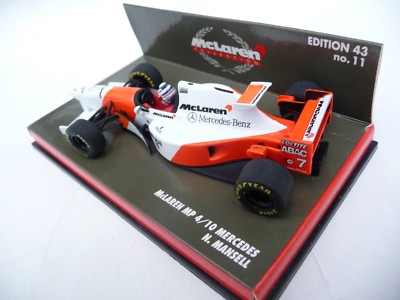 Minichamps 1:43 McLaren MP4/10 Mercedes Nigel Mansell 954307 | eBay