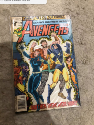 THE AVENGERS MARVEL COMIC AUSGABE #173