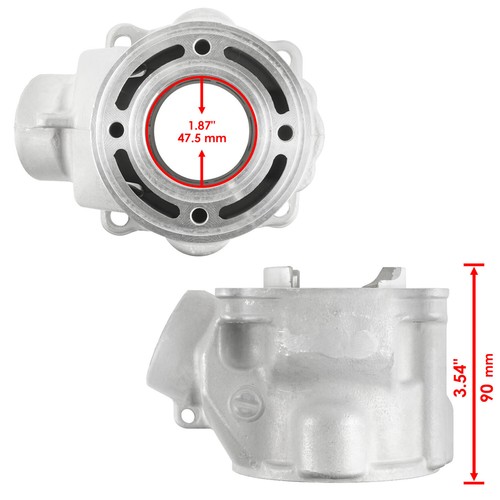 Cylinder Wiseco Piston Gasket Top End Kit For Yamaha YZ85 2002-18 Ring 47.5mm - Picture 4 of 10
