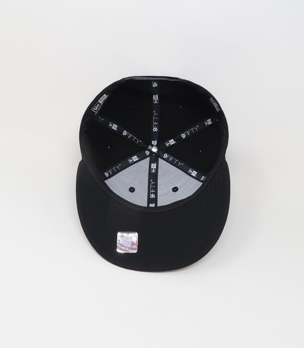 New Era 9Fifty Men Women Cap Seattle Seahawks Basic Black White Snapback Hat - Picture 5 of 5
