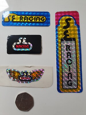 SE RACING BMX Aufkleber Original Vintage 1980er je 8£ Oldschool PK RIPPER