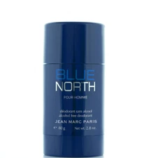 BLUE NORTH DEODORANT STICK Jean Marc Paris Men alcohol free 2.8 oz NEW
