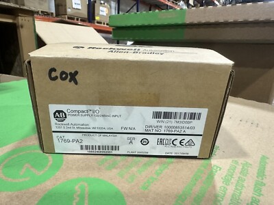 AB CAT 1769-PA2 Power Supply Input