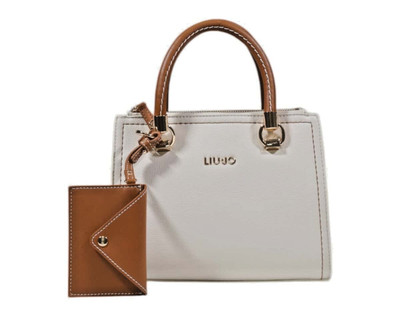 Liu Jo  Women Bag - Designer White Shoulder Bag Fashion Handbag Elegant Medium