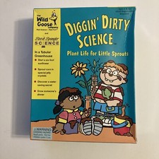 Diggin' Dirty Science Play Set Game by Wild Goose 1999 Rare Vintage USED