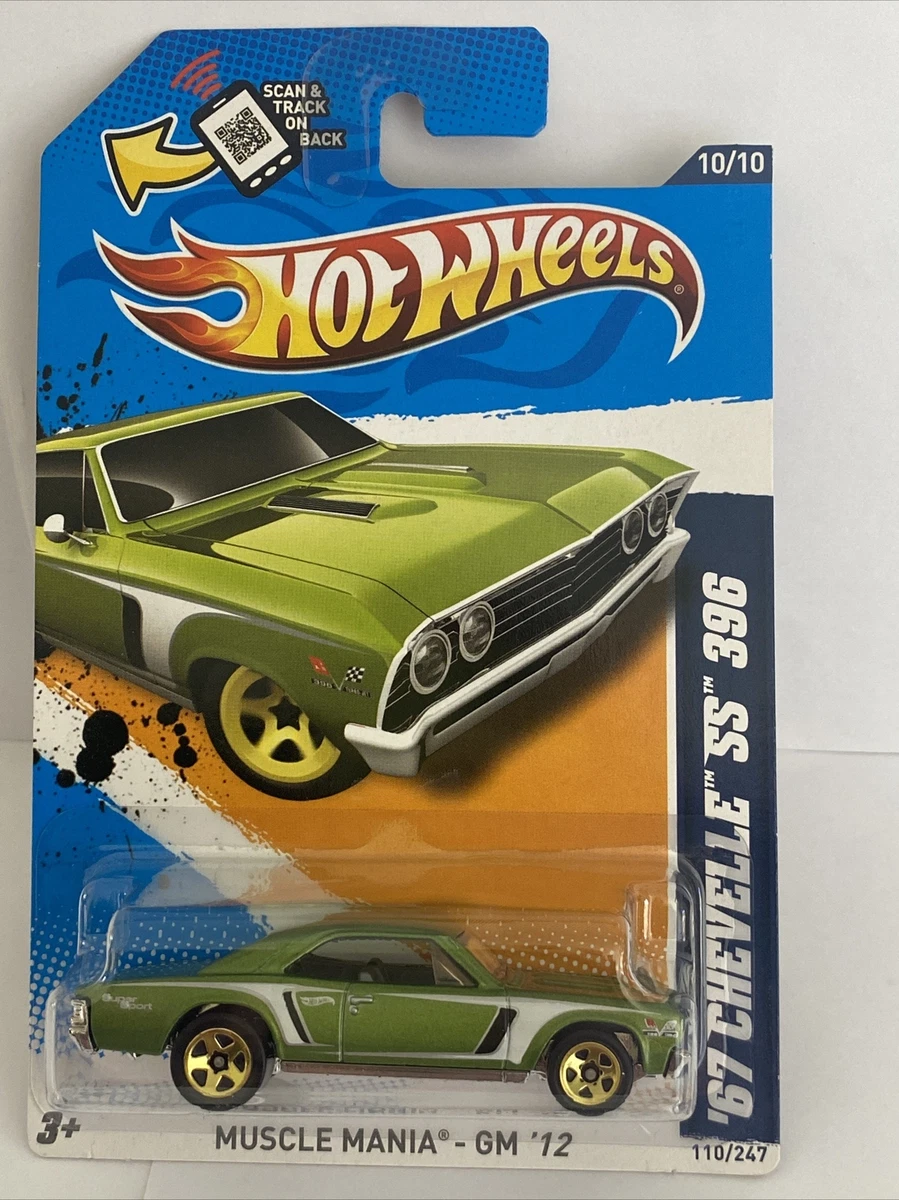 67 chevelle ss hot wheels top