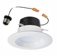 Halo LT4 Series 4 in. Selectable CCT (3000K-5000K) Integrated LED, Retrofit Trim