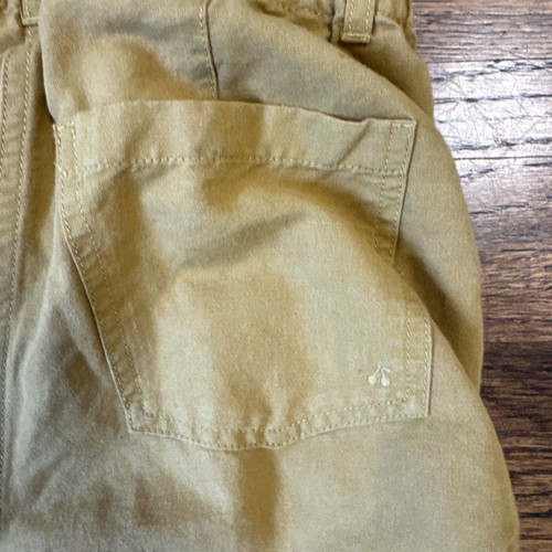 Bonpoint Mustard Yellow Trousers Elastic Waist Button+Zipper Youth Size 12 NWOT - Picture 7 of 7