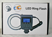 HD-130 Flash Light Macro 48LEDS Ring Light for Nikon Canon Hot Shoe DSLR Camera