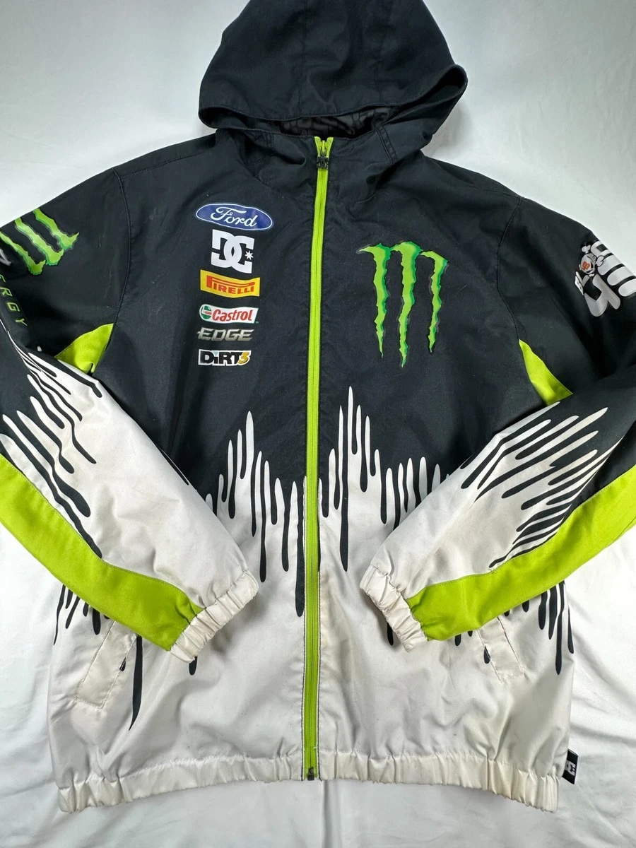 DC Shoes Large Ken Block Monster Ford Pirelli Hoodie Jacket #43 | eBay