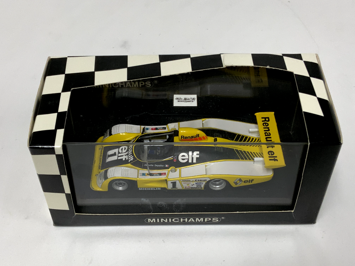 Norev made Alpine Renault A443 Le Mans 1978 1/18 scale used item.