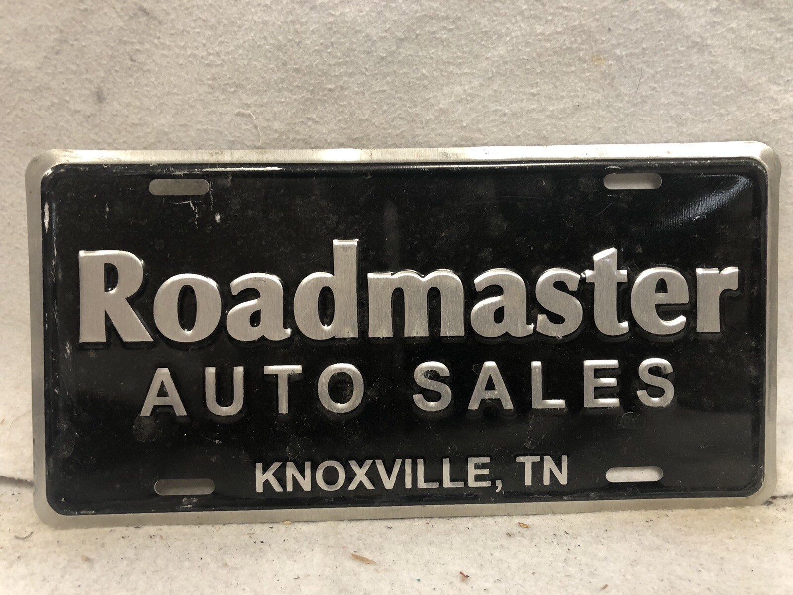 Roadmaster Auto Sales License Plate Booster eBay