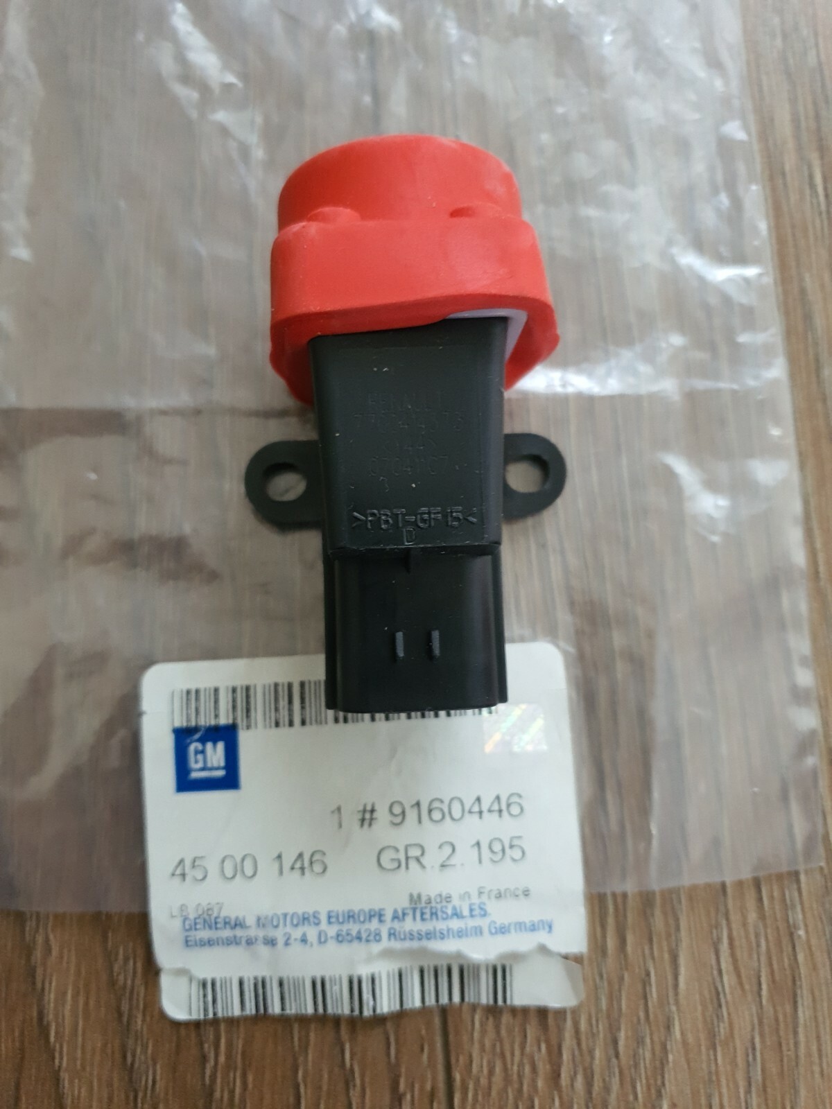 Switch Inertia Immobiliser Impact fits Opel Vauxhall Arena Movano Vivaro Genuine eBay