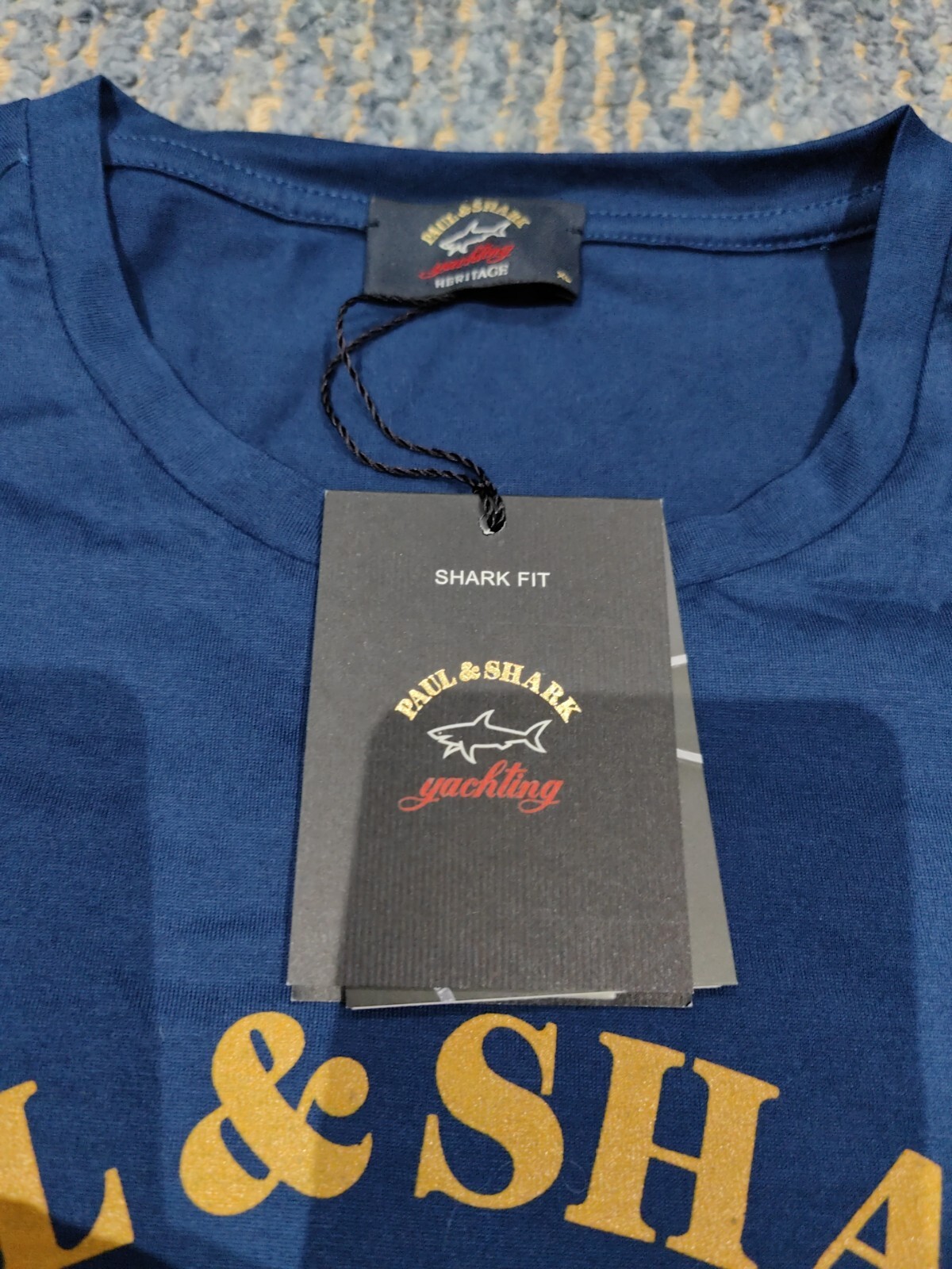 PAUL AND SHARK YACHTING T SHIRT, BRAND NEW, MENS SIZE X LARGE, SLIM FIT,RRP £119 image 4