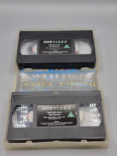 Doctor Who : The Rescue / The Romans VHS - Double Pack - BBC - Hartnell - Picture 3 of 3