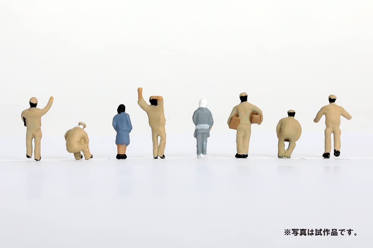 Scene Collection The Human 138 Factory People Diorama