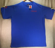 Secret Scientist Blue Graphic Street Wear Men's T-Shirt Size 2XL NWT