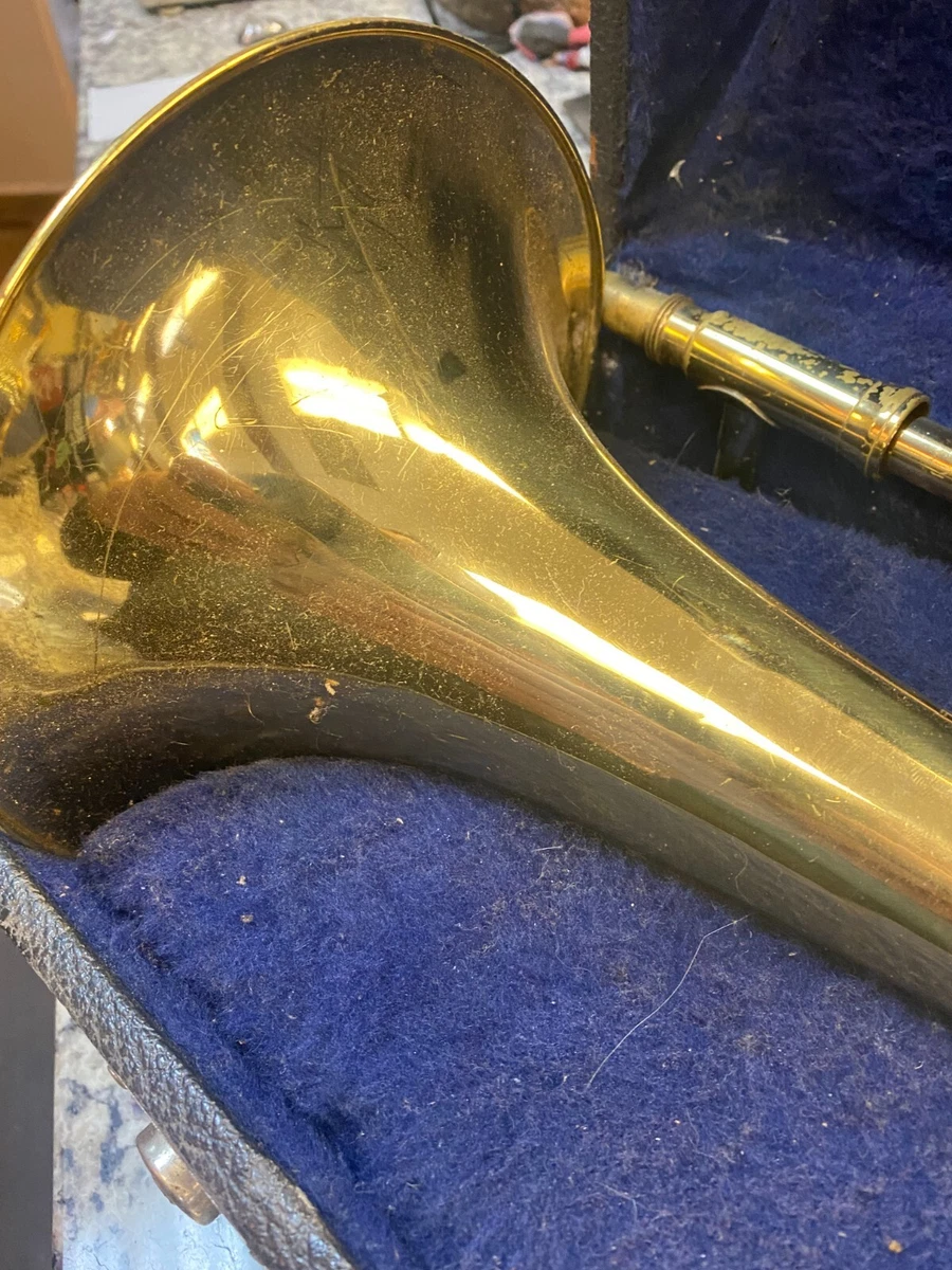 Vintage Holton Collegiate Trombone Elkhorn Wisconsin Made