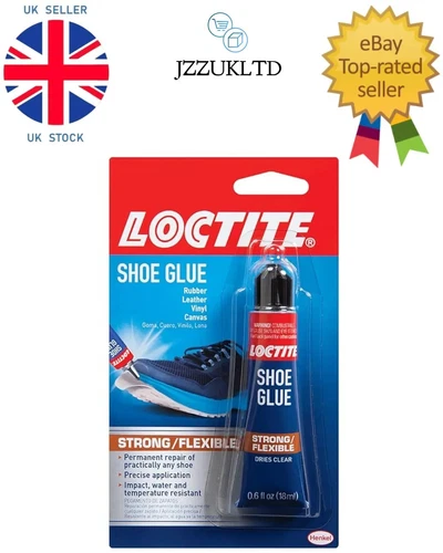 Loctite Shoe Repair Kit Strong Clear Flexible Adhesive Glue Boot Repair - 18mL