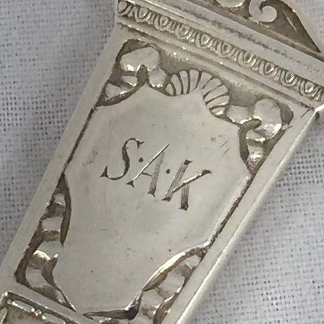 Cuchara(s) de cítricos de pomelo esterlina San Lorenzo de Tiffany - mono'd Foto 2 de 4