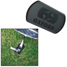 Oxford Paddock Mate XL Motorcycle Side Stand Support Floor Plate Black (OX102)