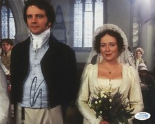 Colin Firth Pride and Prejudice Autographed Signed 8x10 Photo ACOA COA