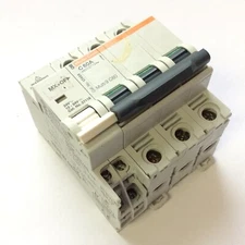 Merlin Gerin C60A 17469 Circuit Breaker, MX+OF SPDT Switch 12-24V Multi 9 27118