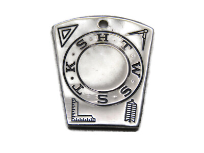 S.H.T. W.S.S.T.K. Charm Silver Tone