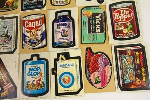 1970s Topps Chewing Gum Stickers Vintage Lot Total of 32 Stickers - Picture 5 of 19
