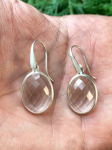 Mountain Crystal Earrings - Picture 3 of 5