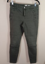 Women's High-Rise Skinny Ankle Pants - A New Day Green 6