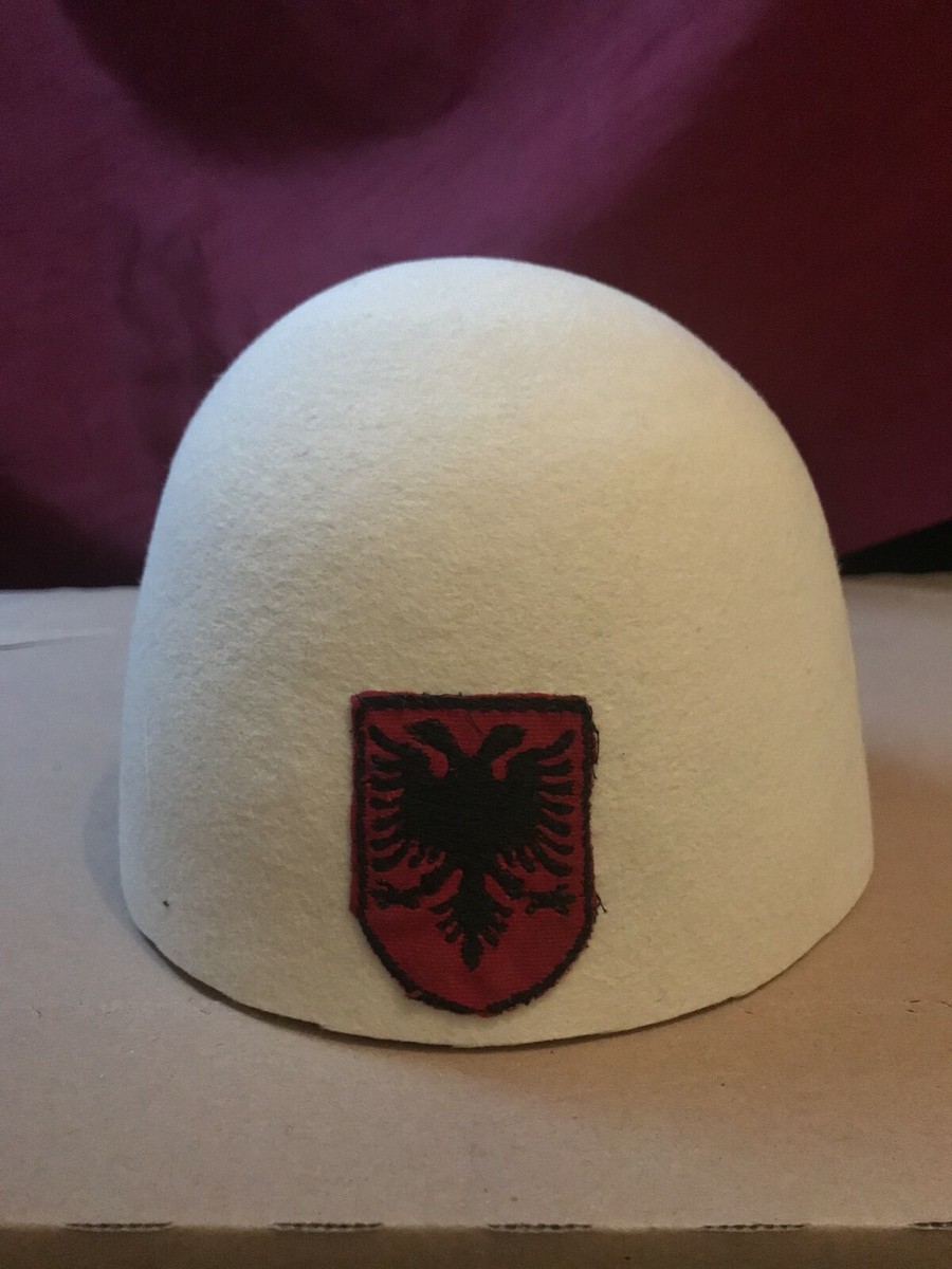 Cappello Tradizionale Albanese Qeleshe, Cappello Di Lana Genuina, Yunus Emre Felt Ha