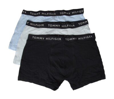3er-Pack Herren-Boxershorts TOMMY HILFIGER elastischer Dreierpack auf Sicht Arti