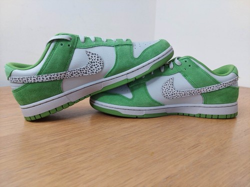 Nike Dunk Low AS Safari Swoosh Chlorophyll Bnib Mens Shoes Trainers UK 10.5 - Picture 5 of 9