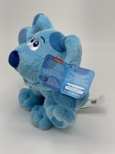 Blue's Clues & You! Beanbag Plush Blue 6" Plush - Just Play - New With Tags NWT - 第 5/7 張圖片