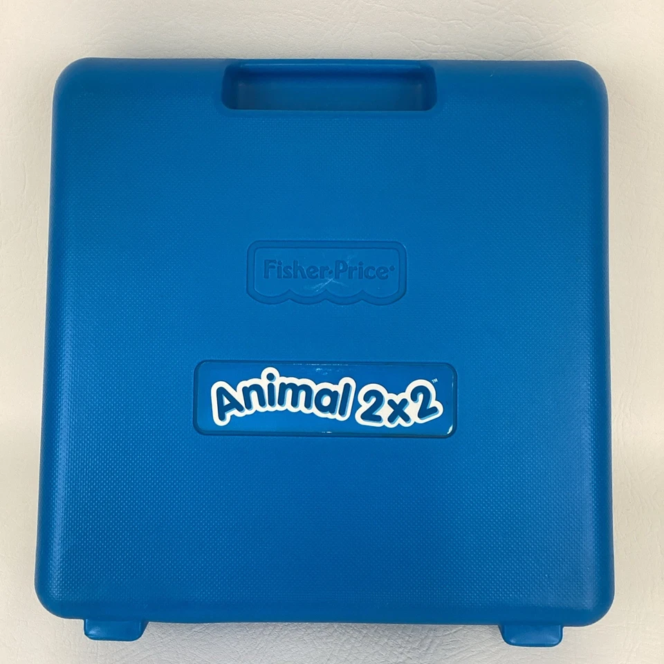 Fisher Price Animals 2x2 Preschool Game Learn Shapes Animals Vintage 2002 - image 4 of 4