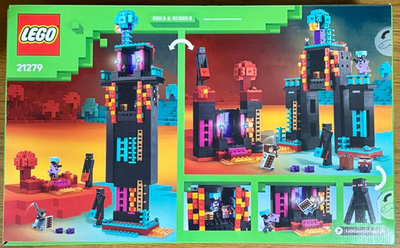 LEGO 21279 Minecraft The Enderman Tower 867 pcs Ages for 9+ New in