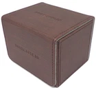 Docsmagic.com Premium Magnetic Sideflip Box 100 Brown + Deck Divider - MTG - PKM