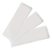 ASHLEY PRODUCTIONS, Extra Small Name Plate Pockets, Pack of 25 ASH10401