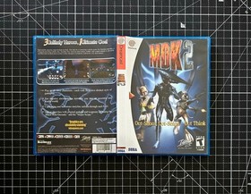 Dreamcast MDK 2 Custom Case - NO Game or Manual