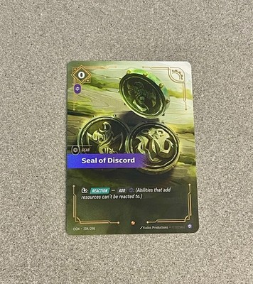 Riftbound origins seal of discord 204/298