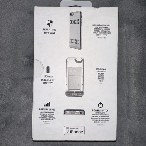 Boostcase X Carte Blanche Power Case - iPhone 6/6s Battery Case - Picture 2 of 14