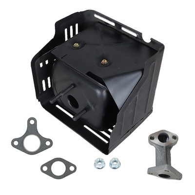 #ad LABLT Muffler Exhaust For Honda GX340 GX390 11HP amp; 13HP With Manifold amp; Nuts $23.00