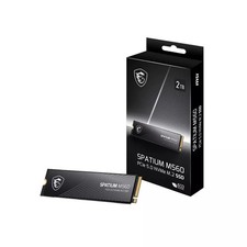 MSI 1TB M.2 Spatium M560 PCIe Gen 5.0 x4 NVMe 2.0 R/10,200MB/s W/8400MB/s